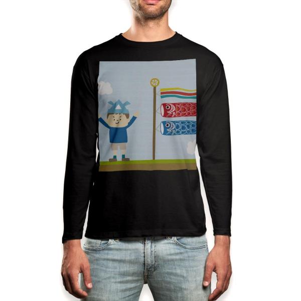 O TVc Y  ubN fUC XS S M L XL 2XL T eB[Vc  black T shirt long sleeve  ̂ڂ@ǂ̓@ߋ 013176