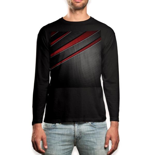 O TVc Y  ubN fUC XS S M L XL 2XL T eB[Vc  black T shirt long sleeve  @ԁ@@ 013267