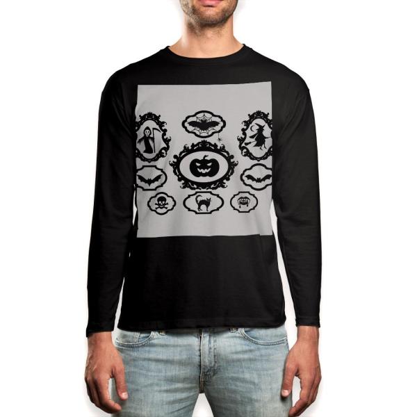 O TVc Y  ubN fUC XS S M L XL 2XL T eB[Vc  black T shirt long sleeve  ڂ@@nEB 013311