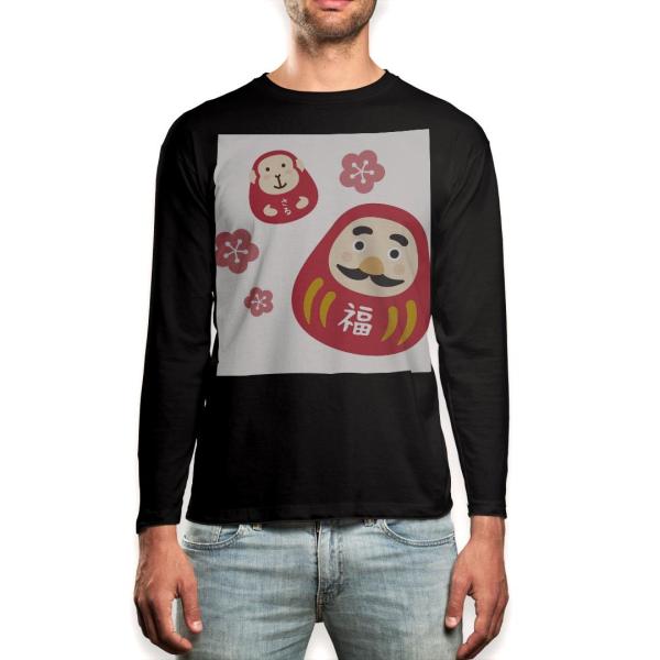 O TVc Y  ubN fUC XS S M L XL 2XL T eB[Vc  black T shirt long sleeve  ܁@@ 013436