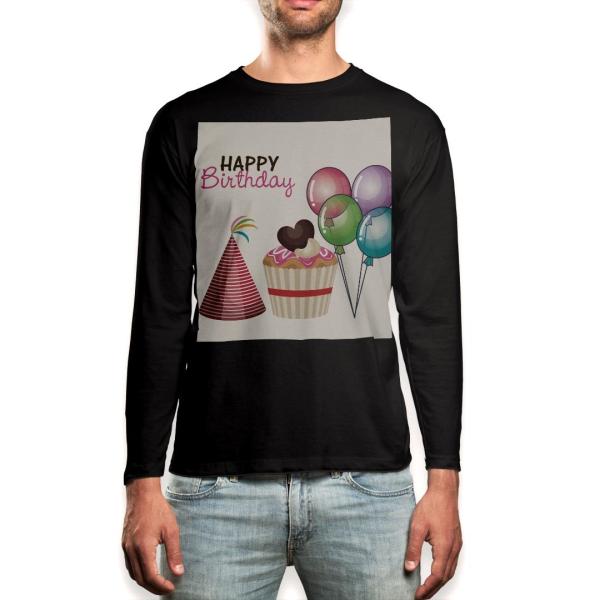 O TVc Y  ubN fUC XS S M L XL 2XL T eB[Vc  black T shirt long sleeve  D@P[L@a 013454