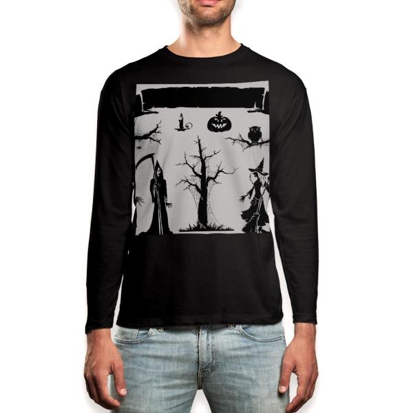 O TVc Y  ubN fUC XS S M L XL 2XL T eB[Vc  black T shirt long sleeve  nEB@@ڂ 013794