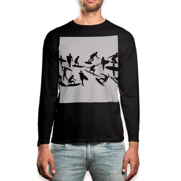 O TVc Y  ubN fUC XS S M L XL 2XL T eB[Vc  black T shirt long sleeve  T[tB@C@X|[c 013963