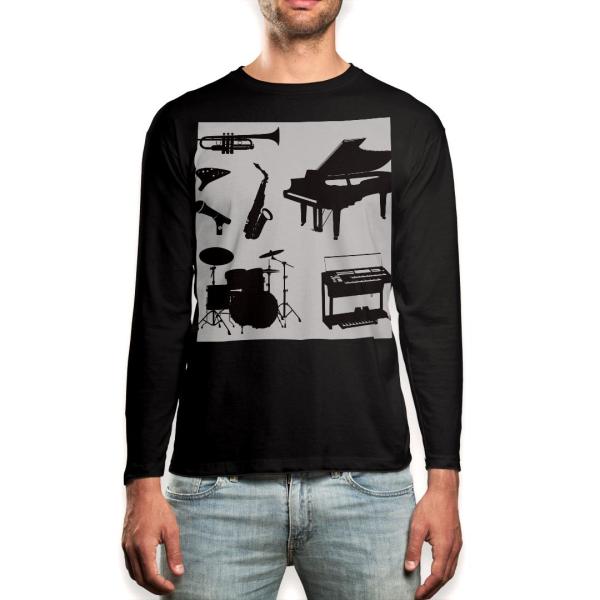 O TVc Y  ubN fUC XS S M L XL 2XL T eB[Vc  black T shirt long sleeve  y@y@~[WbN 014115