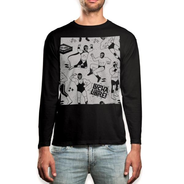 O TVc Y  ubN fUC XS S M L XL 2XL T eB[Vc  black T shirt long sleeve  vX@}XN@LN^[ 014134