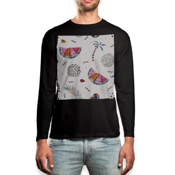 O TVc Y  ubN fUC XS S M L XL 2XL T eB[Vc  black T shirt long sleeve  V̖؁@XCJ@gsJ 014344