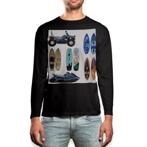 O TVc Y  ubN fUC XS S M L XL 2XL T eB[Vc  black T shirt long sleeve  T[tB@WFbg@{[h 014369