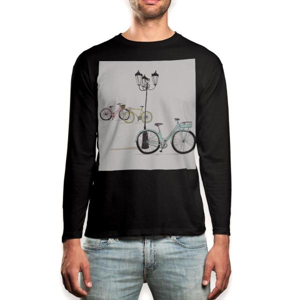 O TVc Y  ubN fUC XS S M L XL 2XL T eB[Vc  black T shirt long sleeve  ]ԁ@ 014435