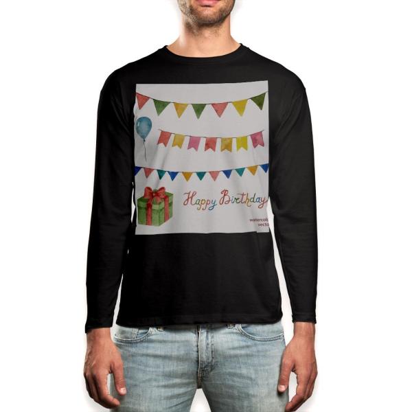 O TVc Y  ubN fUC XS S M L XL 2XL T eB[Vc  black T shirt long sleeve  a@@v[g@D 015371