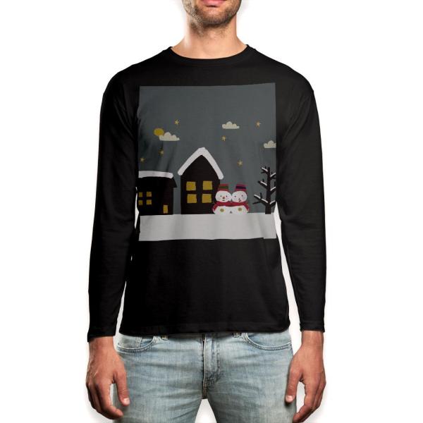 O TVc Y  ubN fUC XS S M L XL 2XL T eB[Vc  black T shirt long sleeve  ~@NX}X@䂫 015650