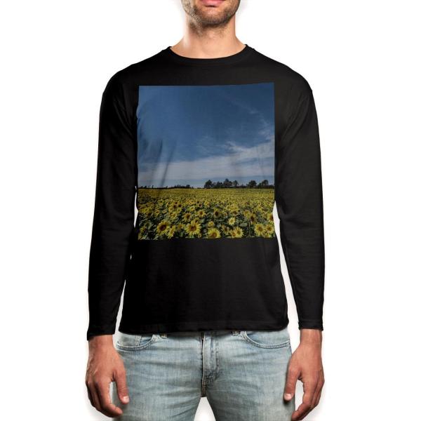 O TVc Y  ubN fUC XS S M L XL 2XL T eB[Vc  black T shirt long sleeve  Ђ܂@ԁ@iF@ʐ^ 015740