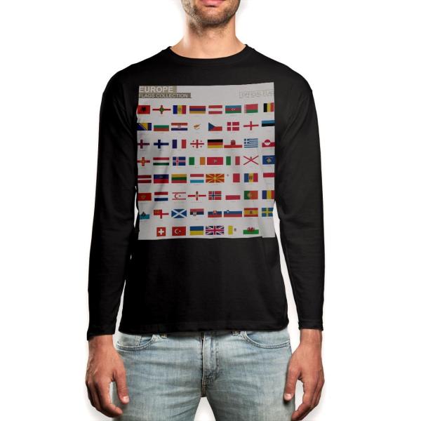 O TVc Y  ubN fUC XS S M L XL 2XL T eB[Vc  black T shirt long sleeve  @킢@Jt 015769