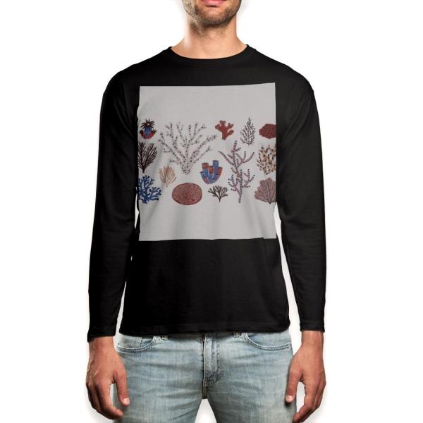 O TVc Y  ubN fUC XS S M L XL 2XL T eB[Vc  black T shirt long sleeve  X@C 016119