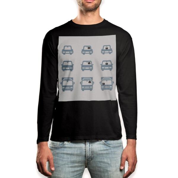 �����O T�V���c �����Y ���� �u���b�N �f�U�C�� XS S M L XL 2XL ����T �e�B�[�V���c �� black T shirt long sleeve  �h���C�u���R�[�_�[ 016168