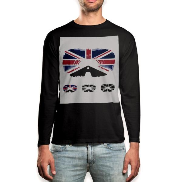 O TVc Y  ubN fUC XS S M L XL 2XL T eB[Vc  black T shirt long sleeve  CMX@ 016383