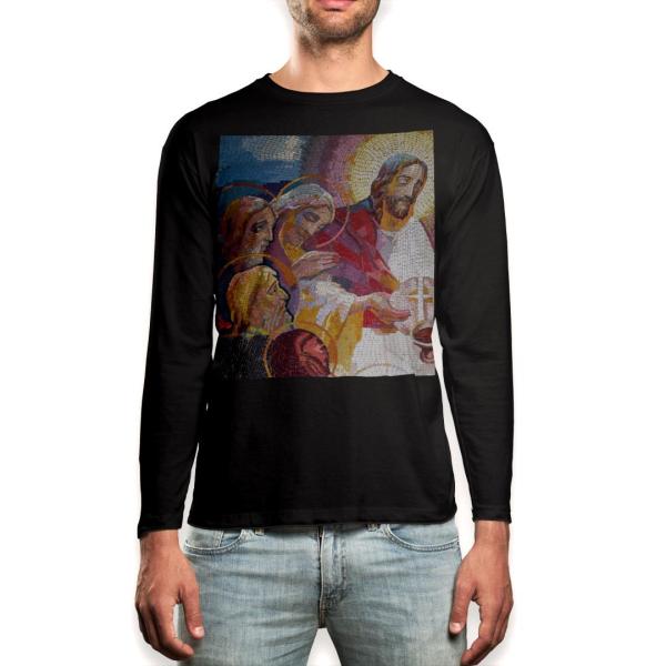 O TVc Y  ubN fUC XS S M L XL 2XL T eB[Vc  black T shirt long sleeve  G 016389