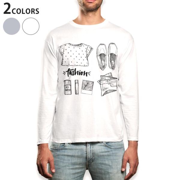 �����OT�V���c �����Y ���� �z���C�g �O���[ XS S M L XL 2XL T�V���c �e�B�[�V���c T shirt long sleeve  �t�@�b�V�����@�m���@������� 014255