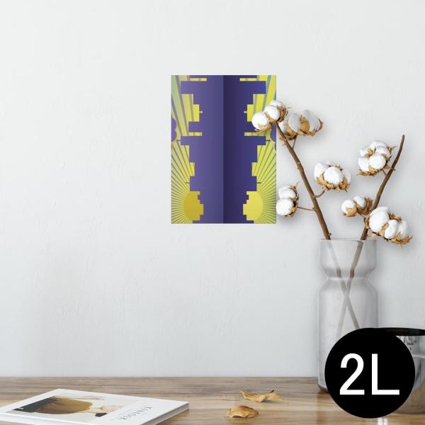 �|�X�^�[ �E�H�[���X�e�b�J�[ �V�[���� 127×178mm 2L �ʐ^ �� �C���e���A ������� wall sticker poster �����@�����@���F�@�C�G���[ 007290