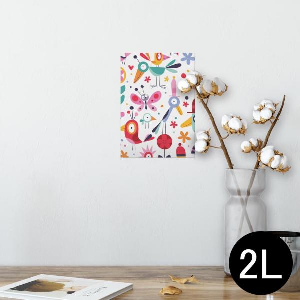 �|�X�^�[ �E�H�[���X�e�b�J�[ �V�[���� 127×178mm 2L �ʐ^ �� �C���e���A ������� wall sticker poster �C���X�g�@���@�J���t���@�� 008078