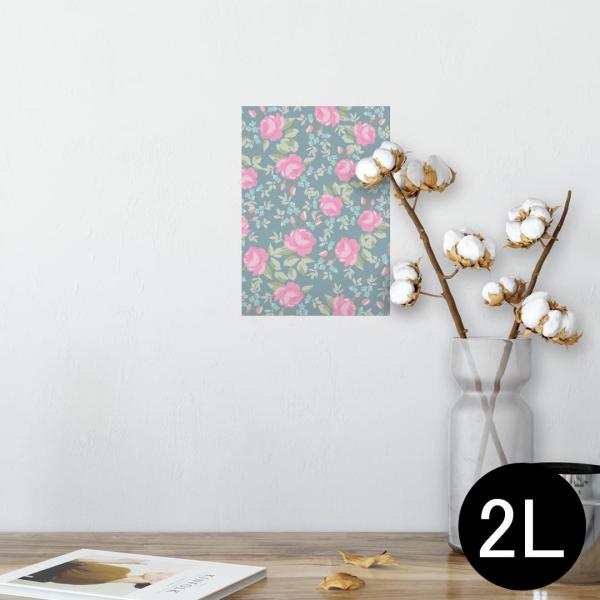 �|�X�^�[ �E�H�[���X�e�b�J�[ �V�[���� 127×178mm 2L �ʐ^ �� �C���e���A ������� wall sticker poster �ԁ@�t�����[�@�� 011080
