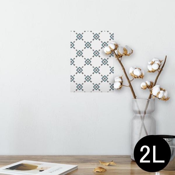 �|�X�^�[ �E�H�[���X�e�b�J�[ �V�[���� 127×178mm 2L �ʐ^ �� �C���e���A ������� wall sticker poster ��@�͗l�@�V���v�� 012046