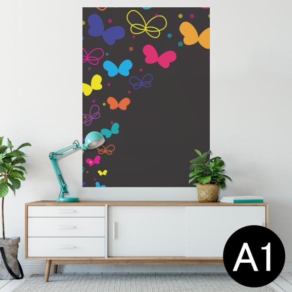 �|�X�^�[ �E�H�[���X�e�b�J�[ �V�[���� 594×841mm A1 �ʐ^ �� �C���e���A ������� wall sticker poster �J���t���@�� 006393