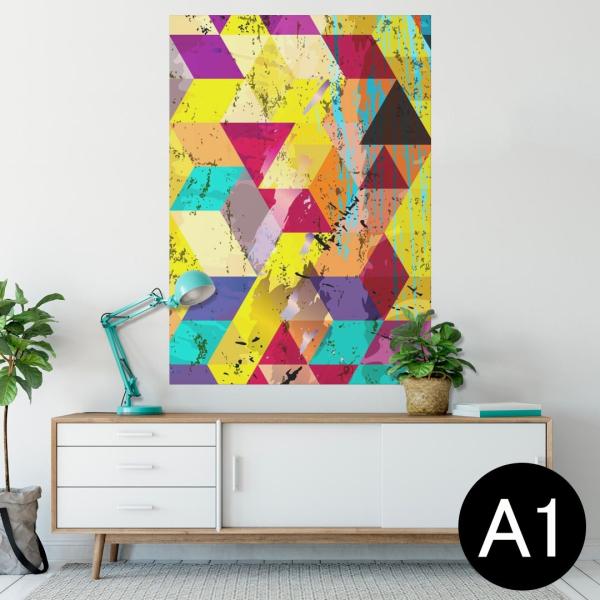 �|�X�^�[ �E�H�[���X�e�b�J�[ �V�[���� 594×841mm A1 �ʐ^ �� �C���e���A ������� wall sticker poster �y�C���g�@�J���t���@�C���X�g 010751