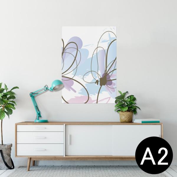 �|�X�^�[ �E�H�[���X�e�b�J�[ �V�[���� 420×594mm A2 �ʐ^ �� �C���e���A ������� wall sticker poster �ԁ@�A�� 001307