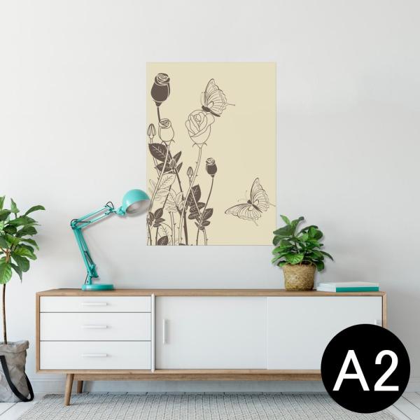 �|�X�^�[ �E�H�[���X�e�b�J�[ �V�[���� 420×594mm A2 �ʐ^ �� �C���e���A ������� wall sticker poster �ԁ@�o���@�� 001338