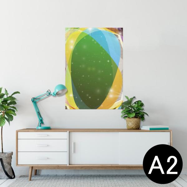 �|�X�^�[ �E�H�[���X�e�b�J�[ �V�[���� 420×594mm A2 �ʐ^ �� �C���e���A ������� wall sticker poster �J���t���@�V���v�� 002087