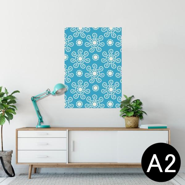�|�X�^�[ �E�H�[���X�e�b�J�[ �V�[���� 420×594mm A2 �ʐ^ �� �C���e���A ������� wall sticker poster �ԁ@�t�����[�@�� 002408