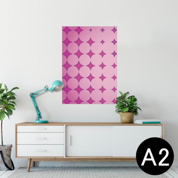 �|�X�^�[ �E�H�[���X�e�b�J�[ �V�[���� 420×594mm A2 �ʐ^ �� �C���e���A ������� wall sticker poster �͗l�@�s���N�@�V���v�� 002414