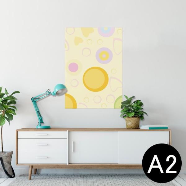 �|�X�^�[ �E�H�[���X�e�b�J�[ �V�[���� 420×594mm A2 �ʐ^ �� �C���e���A ������� wall sticker poster �n�[�g�@���ʁ@�J���t�� 003858