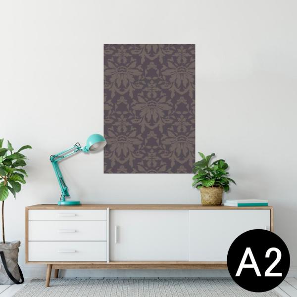 �|�X�^�[ �E�H�[���X�e�b�J�[ �V�[���� 420×594mm A2 �ʐ^ �� �C���e���A ������� wall sticker poster �͗l�@�G���K���g�@�u���E�� 003945