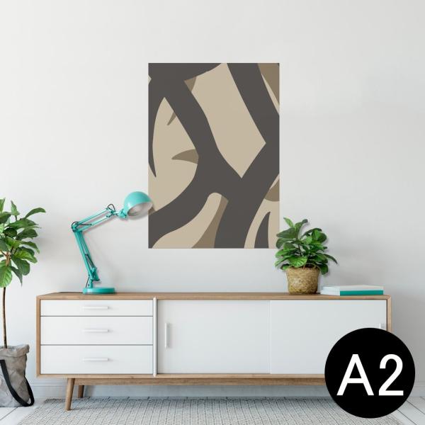 �|�X�^�[ �E�H�[���X�e�b�J�[ �V�[���� 420×594mm A2 �ʐ^ �� �C���e���A ������� wall sticker poster �͗l�@�u���E���@�� 003974