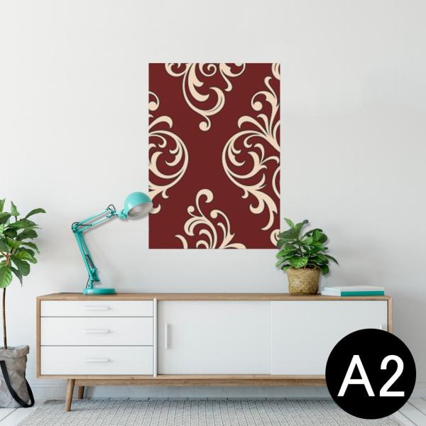 �|�X�^�[ �E�H�[���X�e�b�J�[ �V�[���� 420×594mm A2 �ʐ^ �� �C���e���A ������� wall sticker poster �͗l�@�G���K���g�@�u���E�� 004172