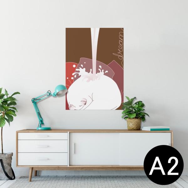 �|�X�^�[ �E�H�[���X�e�b�J�[ �V�[���� 420×594mm A2 �ʐ^ �� �C���e���A ������� wall sticker poster �L�@�C���X�g 004646