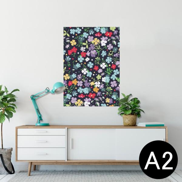 �|�X�^�[ �E�H�[���X�e�b�J�[ �V�[���� 420×594mm A2 �ʐ^ �� �C���e���A ������� wall sticker poster �ԁ@�J���t���@�� 004658