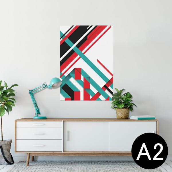 �|�X�^�[ �E�H�[���X�e�b�J�[ �V�[���� 420×594mm A2 �ʐ^ �� �C���e���A ������� wall sticker poster �J���t���@�f�U�C�� 005865