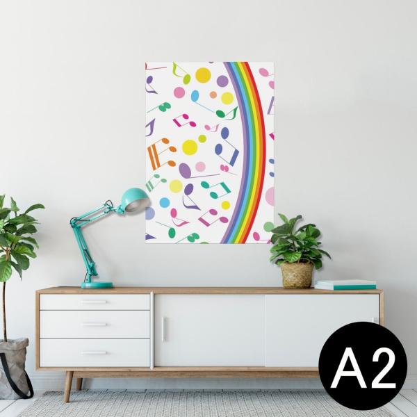 �|�X�^�[ �E�H�[���X�e�b�J�[ �V�[���� 420×594mm A2 �ʐ^ �� �C���e���A ������� wall sticker poster �����@�J���t�� 007196