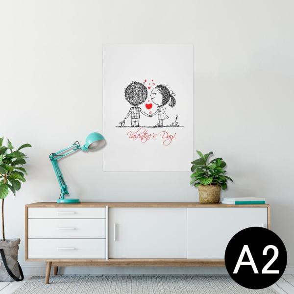 �|�X�^�[ �E�H�[���X�e�b�J�[ �V�[���� 420×594mm A2 �ʐ^ �� �C���e���A ������� wall sticker poster �n�[�g�@�����@�p��@�l�� 007533
