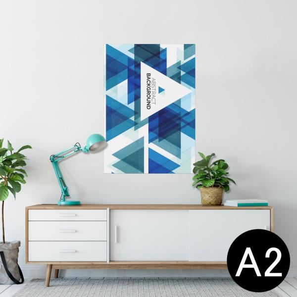 �|�X�^�[ �E�H�[���X�e�b�J�[ �V�[���� 420×594mm A2 �ʐ^ �� �C���e���A ������� wall sticker poster �O�p�@�@�u���[�@�͗l 008592