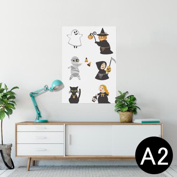 �|�X�^�[ �E�H�[���X�e�b�J�[ �V�[���� 420×594mm A2 �ʐ^ �� �C���e���A ������� wall sticker poster �n���E�B���@���΂��@�L�����N�^�[ 009776