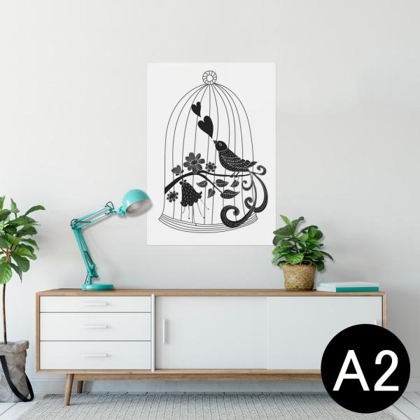 �|�X�^�[ �E�H�[���X�e�b�J�[ �V�[���� 420×594mm A2 �ʐ^ �� �C���e���A ������� wall sticker poster ���@�n�[�g�@�t�����[ 009794