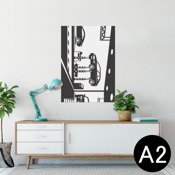 �|�X�^�[ �E�H�[���X�e�b�J�[ �V�[���� 420×594mm A2 �ʐ^ �� �C���e���A ������� wall sticker poster ��蕨�@�ԁ@���m�N�� 010311