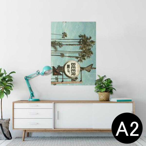 �|�X�^�[ �E�H�[���X�e�b�J�[ �V�[���� 420×594mm A2 �ʐ^ �� �C���e���A ������� wall sticker poster �Ŕ@�p��@�r���e�[�W 011174