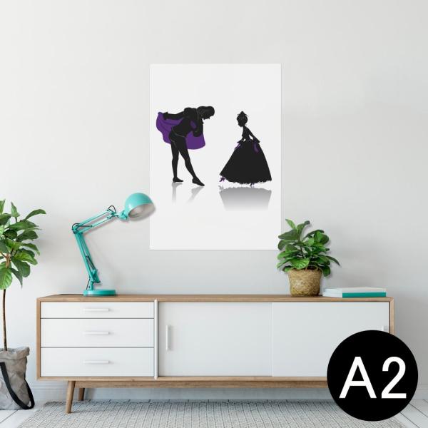 �|�X�^�[ �E�H�[���X�e�b�J�[ �V�[���� 420×594mm A2 �ʐ^ �� �C���e���A ������� wall sticker poster �V���G�b�g�@���@�� 011445