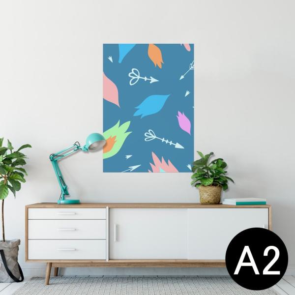 �|�X�^�[ �E�H�[���X�e�b�J�[ �V�[���� 420×594mm A2 �ʐ^ �� �C���e���A ������� wall sticker poster ��@�H�@�͗l 011865