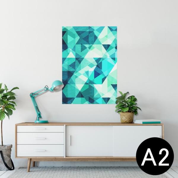 �|�X�^�[ �E�H�[���X�e�b�J�[ �V�[���� 420×594mm A2 �ʐ^ �� �C���e���A ������� wall sticker poster �@�O�p�@�� 012346