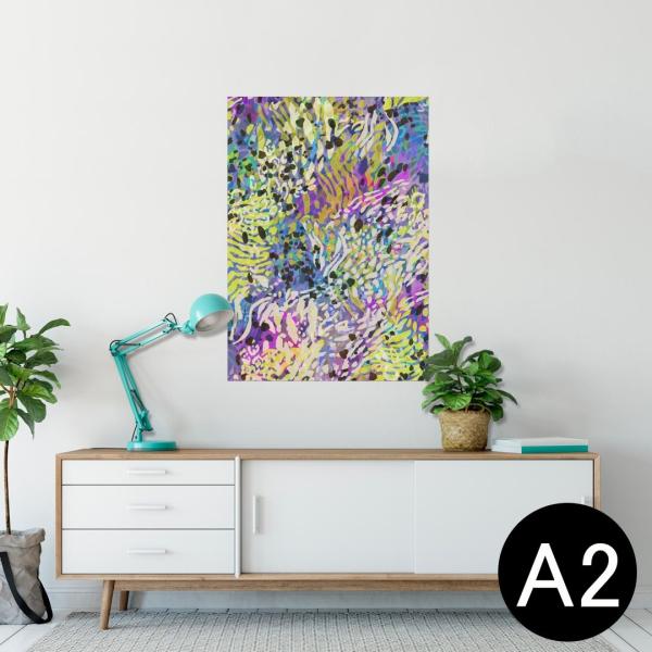 �|�X�^�[ �E�H�[���X�e�b�J�[ �V�[���� 420×594mm A2 �ʐ^ �� �C���e���A ������� wall sticker poster �J���t���@���@�͗l 012527